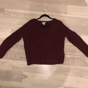 Knit sweater